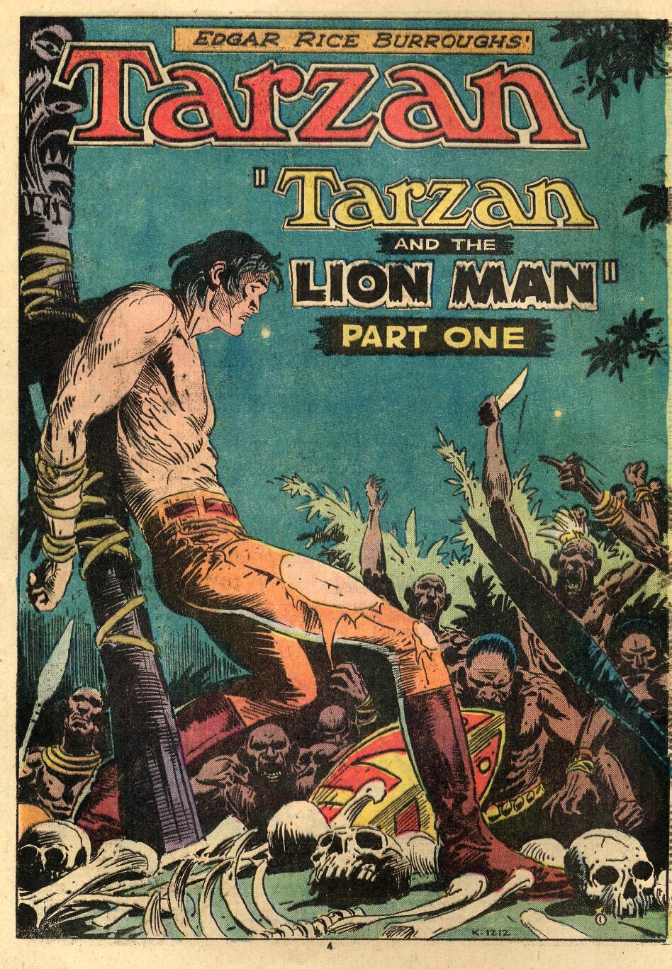 Read online Tarzan (1972) comic -  Issue #231 - 4