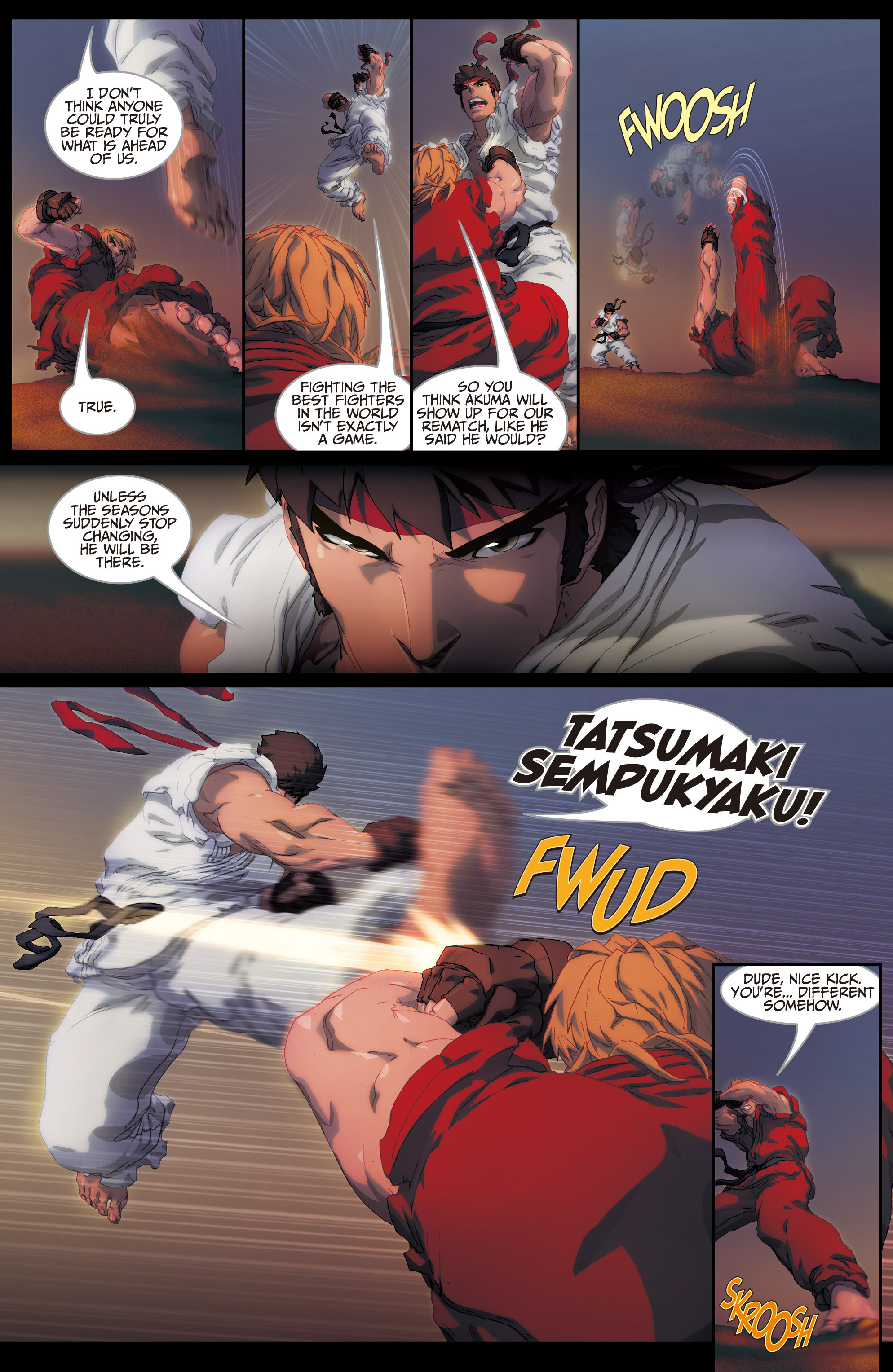 Read online Street Fighter II Turbo comic -  Issue #4 - 15