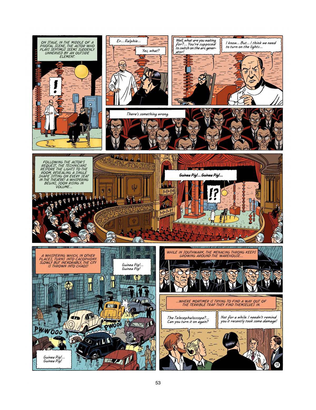 Read online Blake & Mortimer comic -  Issue #20 - 53