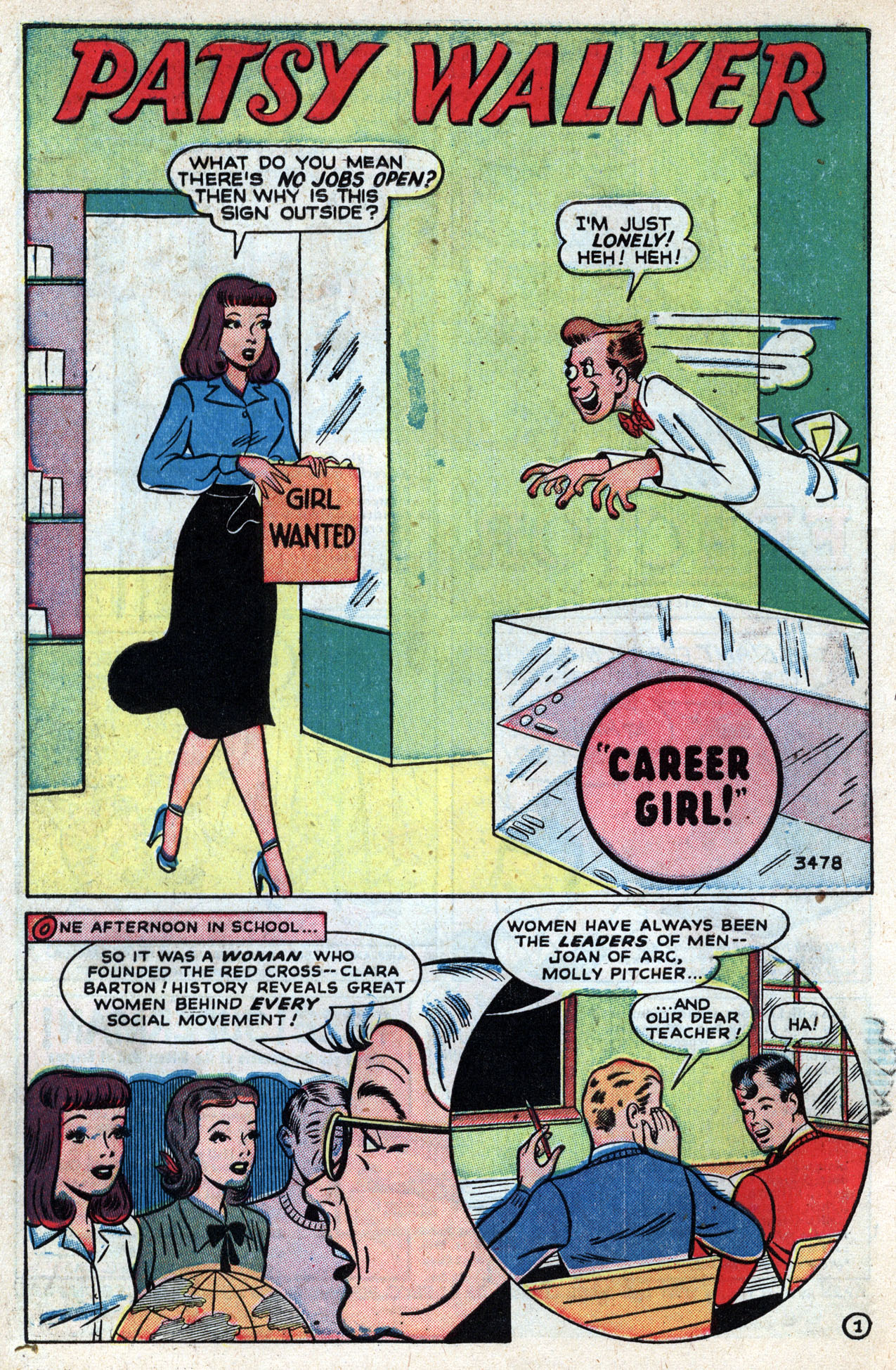 Read online Patsy Walker comic -  Issue #21 - 12