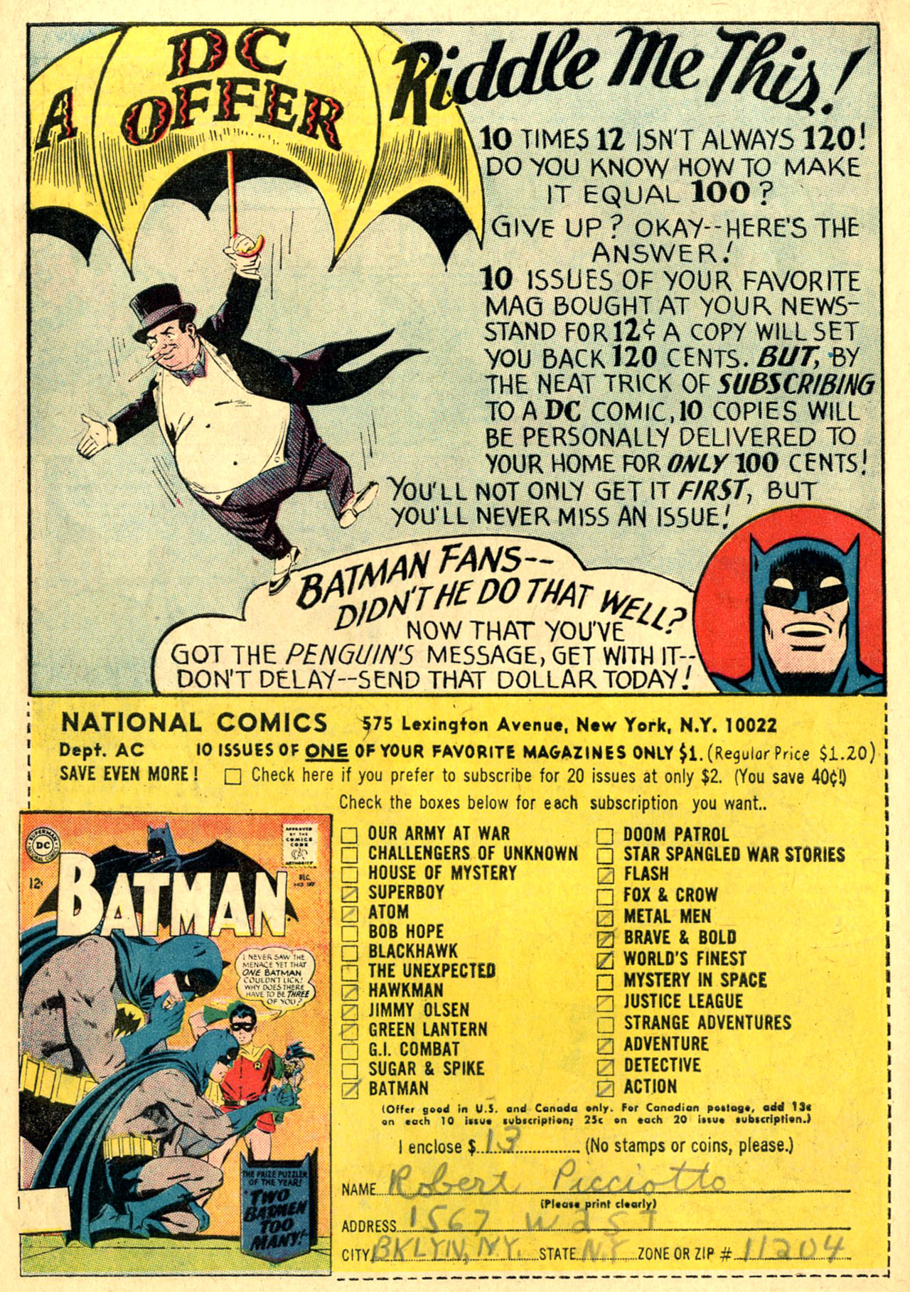 Read online Batman (1940) comic -  Issue #177 - 26
