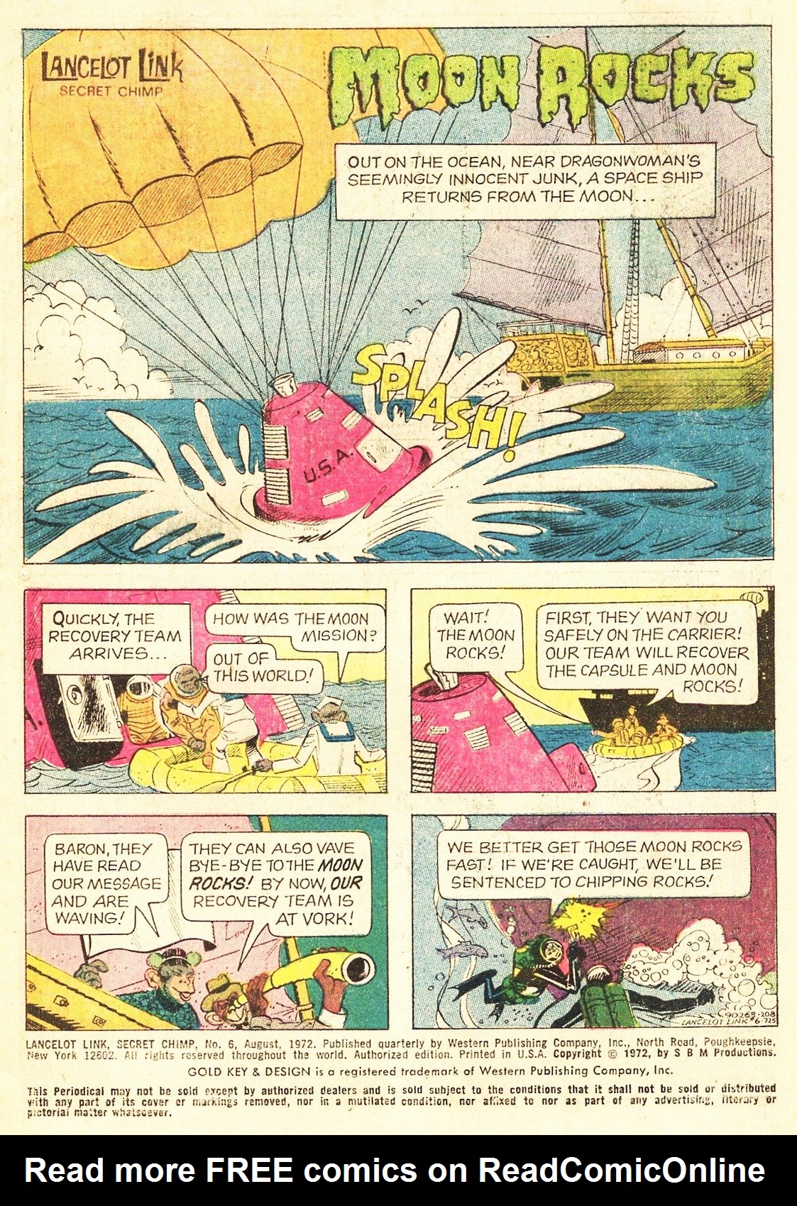 Read online Lancelot Link Secret Chimp comic -  Issue #6 - 2