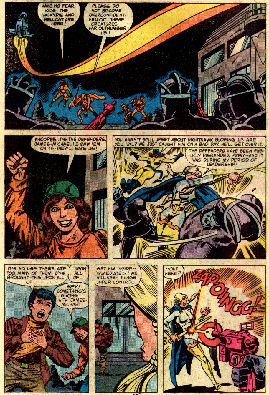 Read online The Defenders (1972) comic -  Issue #76 - 12