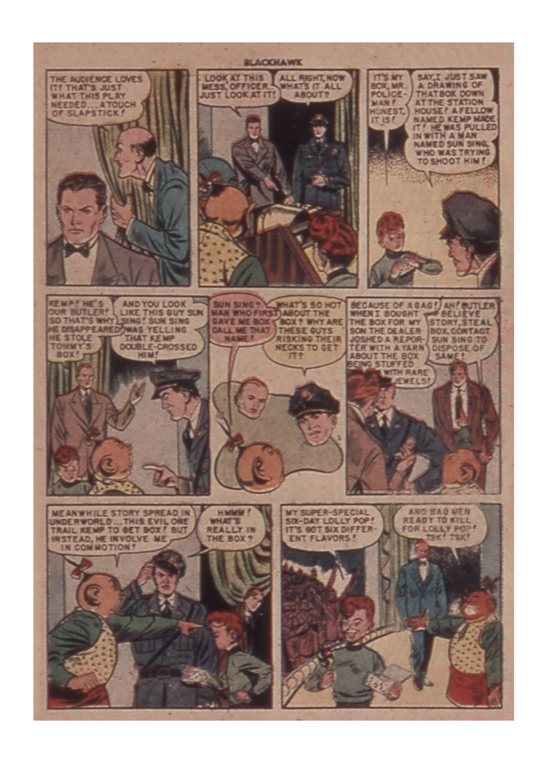 Read online Blackhawk (1957) comic -  Issue #29 - 21