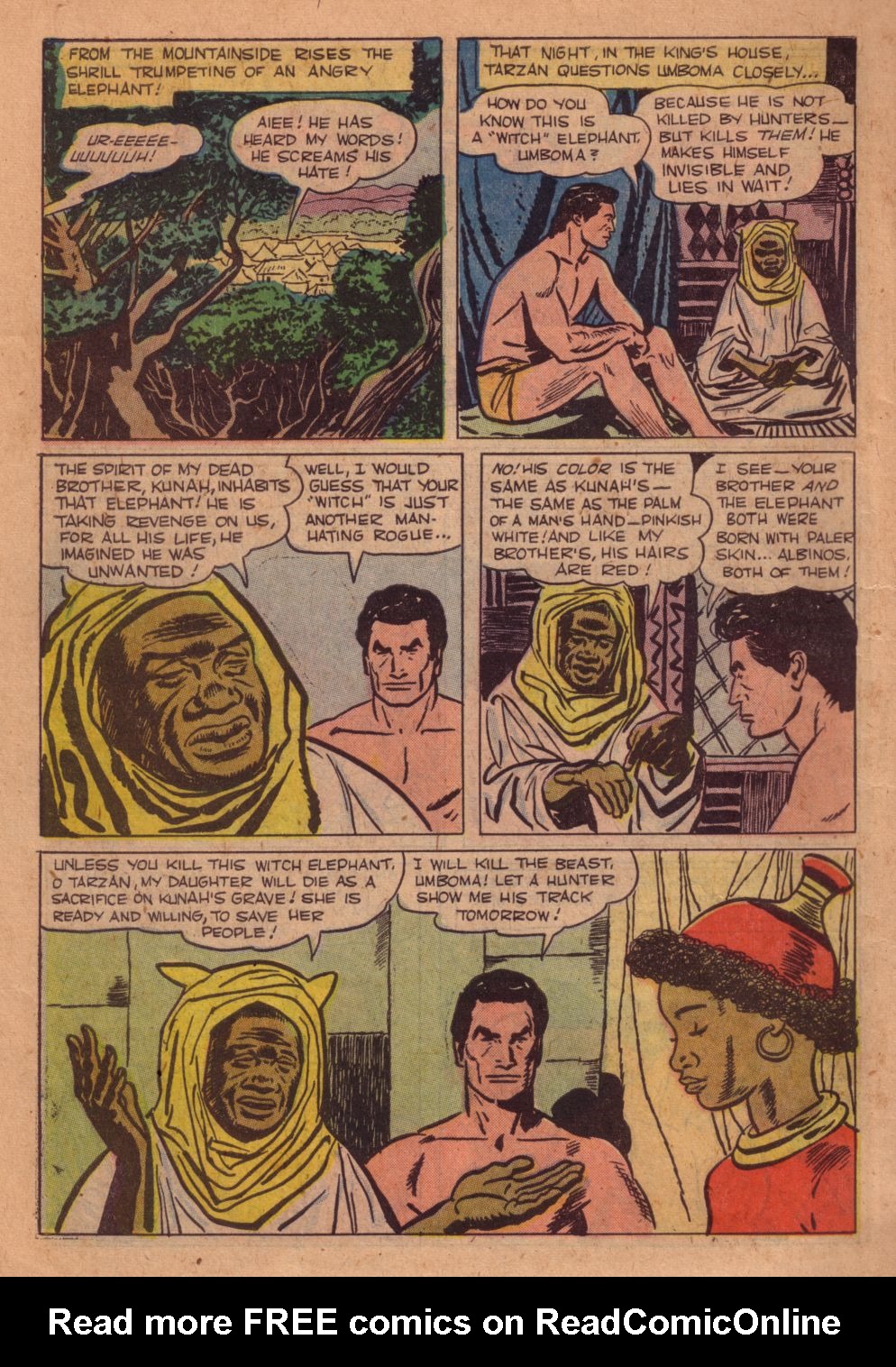 Read online Tarzan (1948) comic -  Issue #102 - 6
