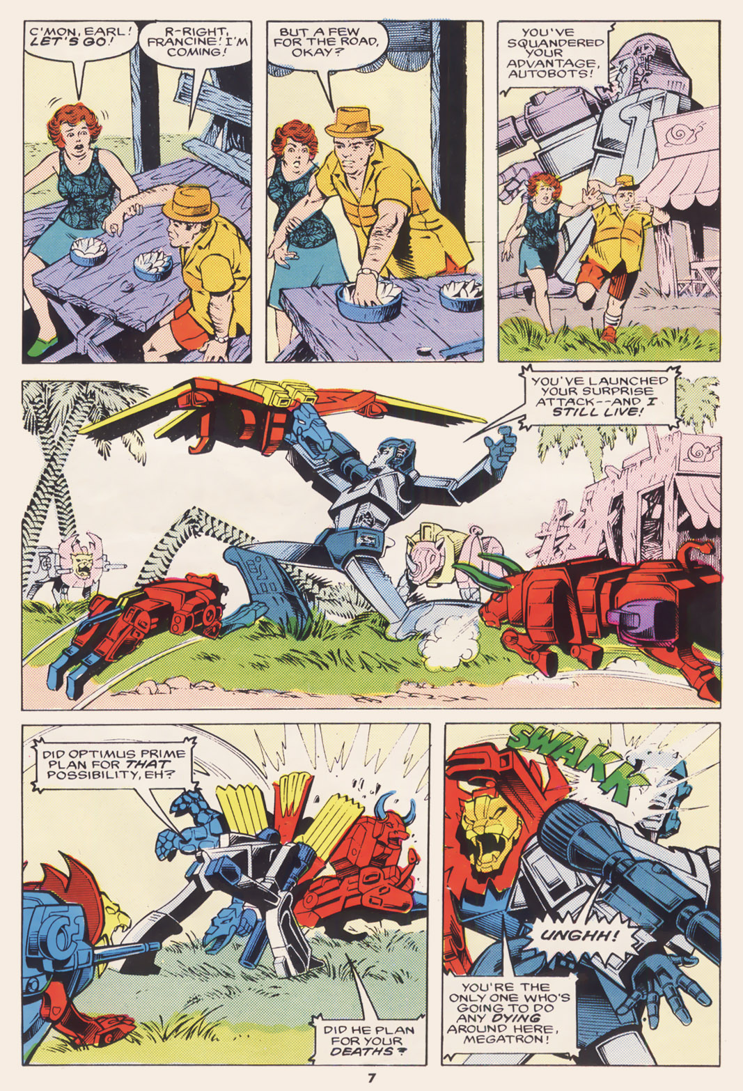 Read online The Transformers (UK) comic -  Issue #108 - 7