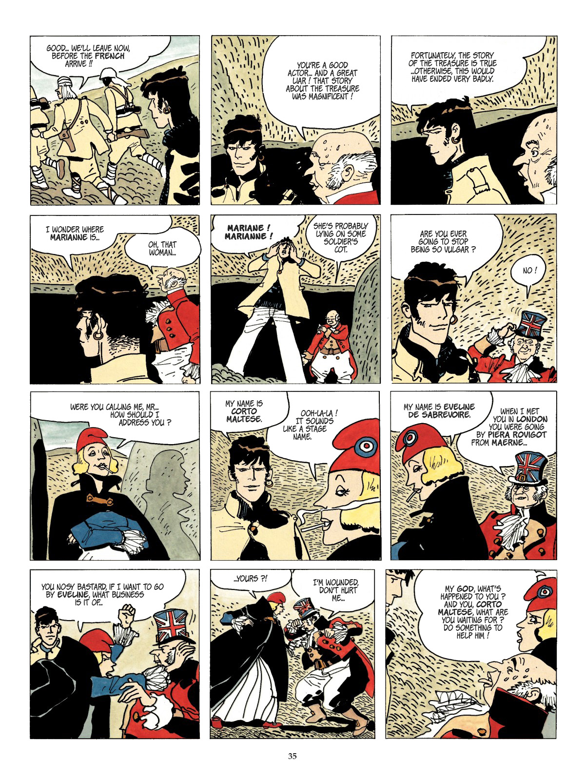 Read online Corto Maltese comic -  Issue # TPB 11 - 38