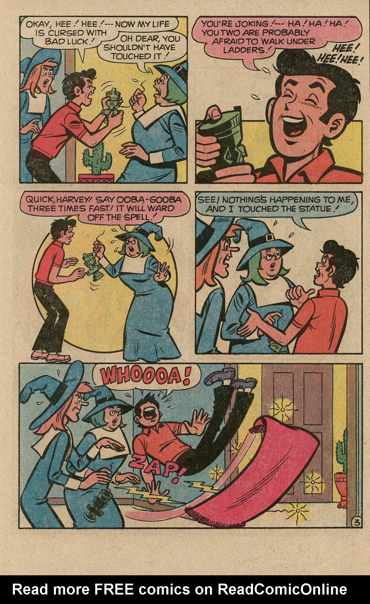 Read online Archie's TV Laugh-Out comic -  Issue #79 - 31