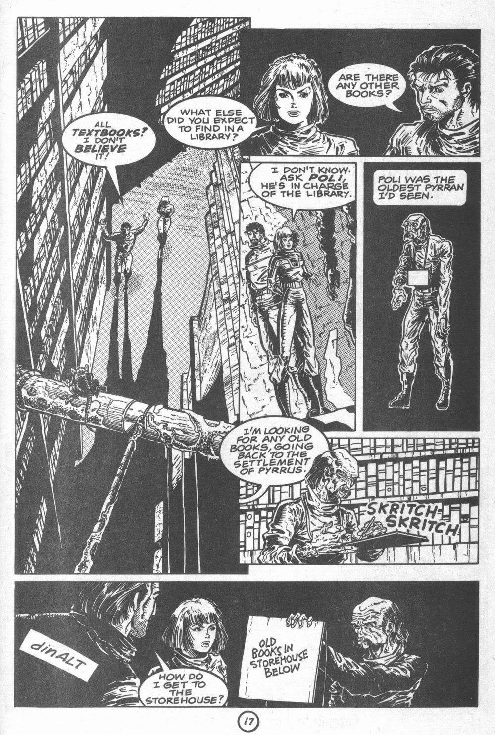 Read online Deathworld comic -  Issue #2 - 19