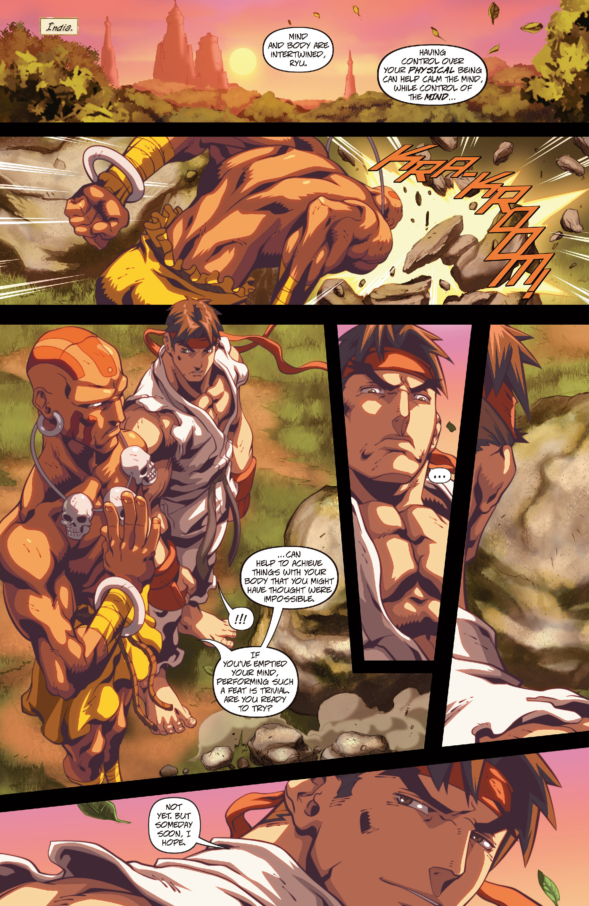 Read online Street Fighter II comic -  Issue #3 - 15