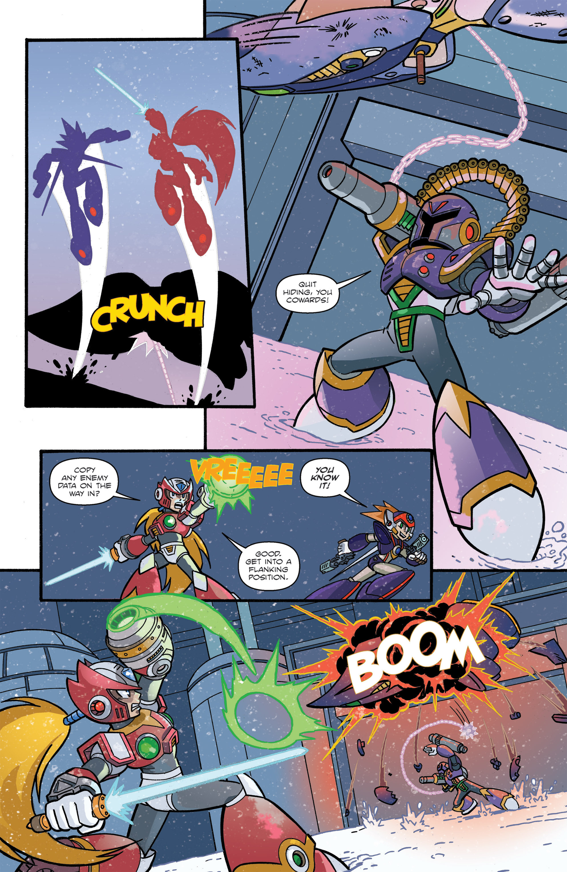 Read online Mega Man: Worlds Unite Battles comic -  Issue # Full - 13