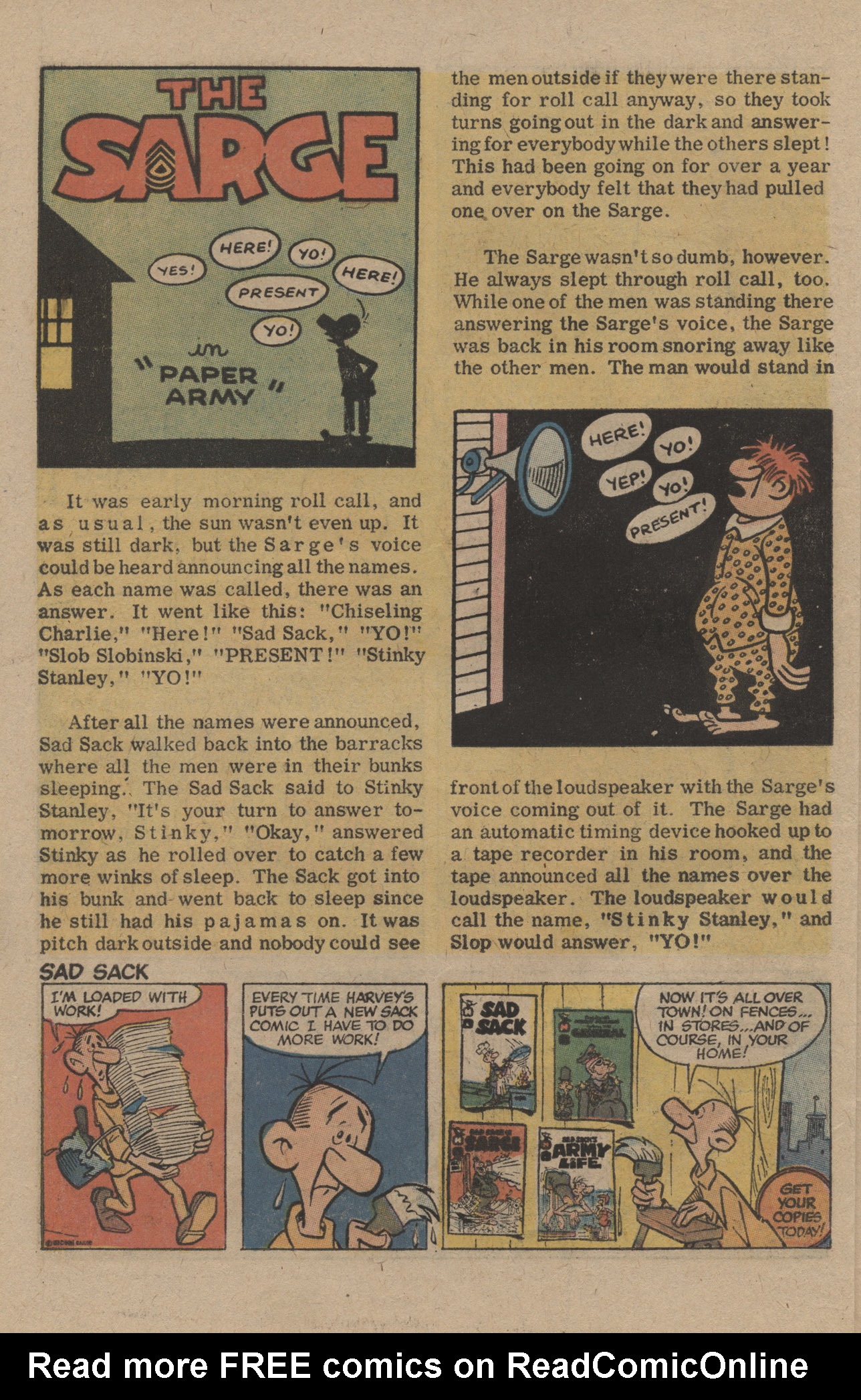 Read online Sad Sack comic -  Issue #249 - 26