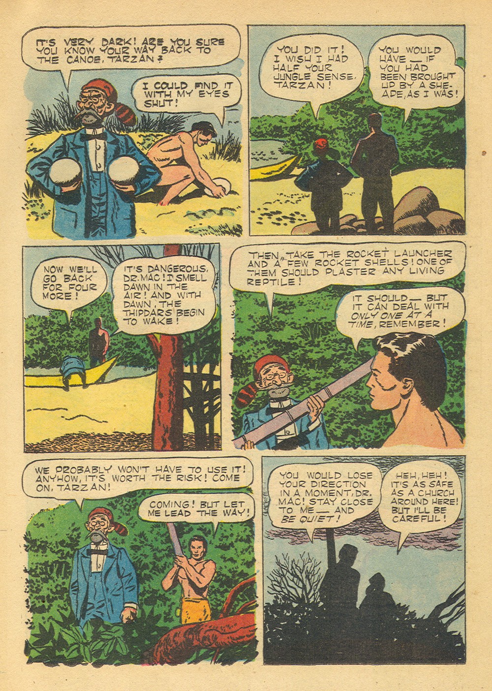 Read online Tarzan (1948) comic -  Issue #49 - 32