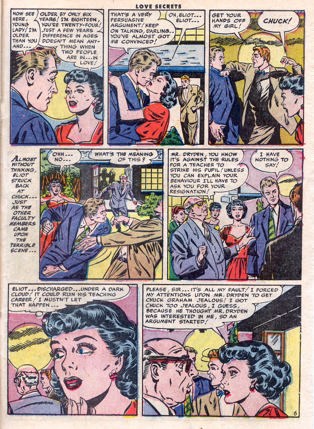 Read online Love Secrets (1953) comic -  Issue #35 - 23