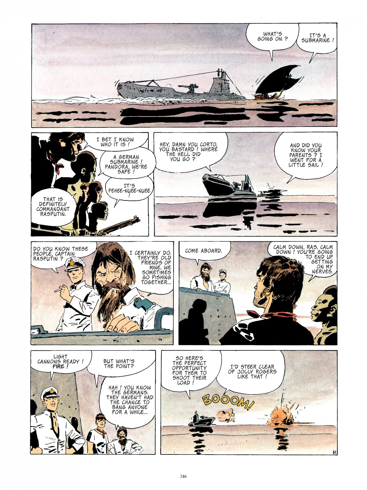 Read online Corto Maltese comic -  Issue # TPB 2 (Part 3) - 36