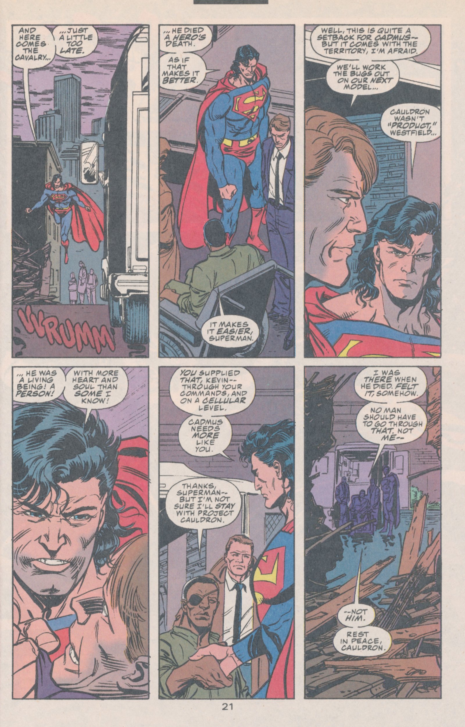 Read online Action Comics (1938) comic -  Issue #695 - 32