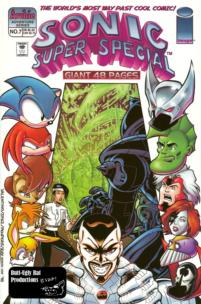 Read online Sonic Super Special comic -  Issue #7 - Exiles crossover - 1