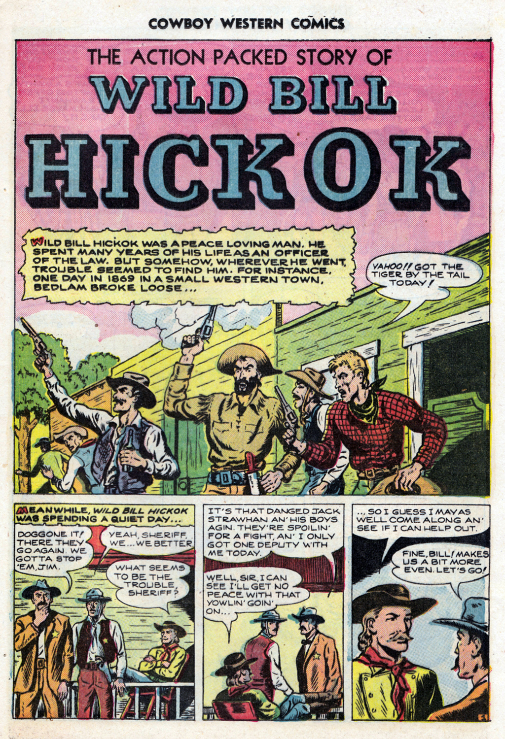 Read online Cowboy Western Comics (1948) comic -  Issue #21 - 31