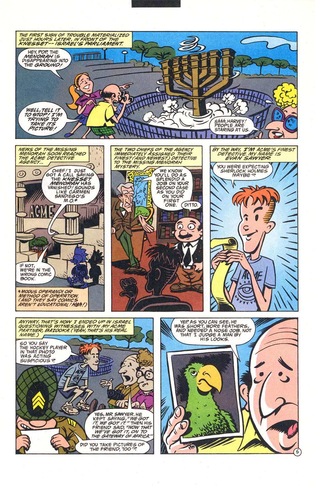 Read online Where In The World Is Carmen Sandiego? comic -  Issue #2 - 6