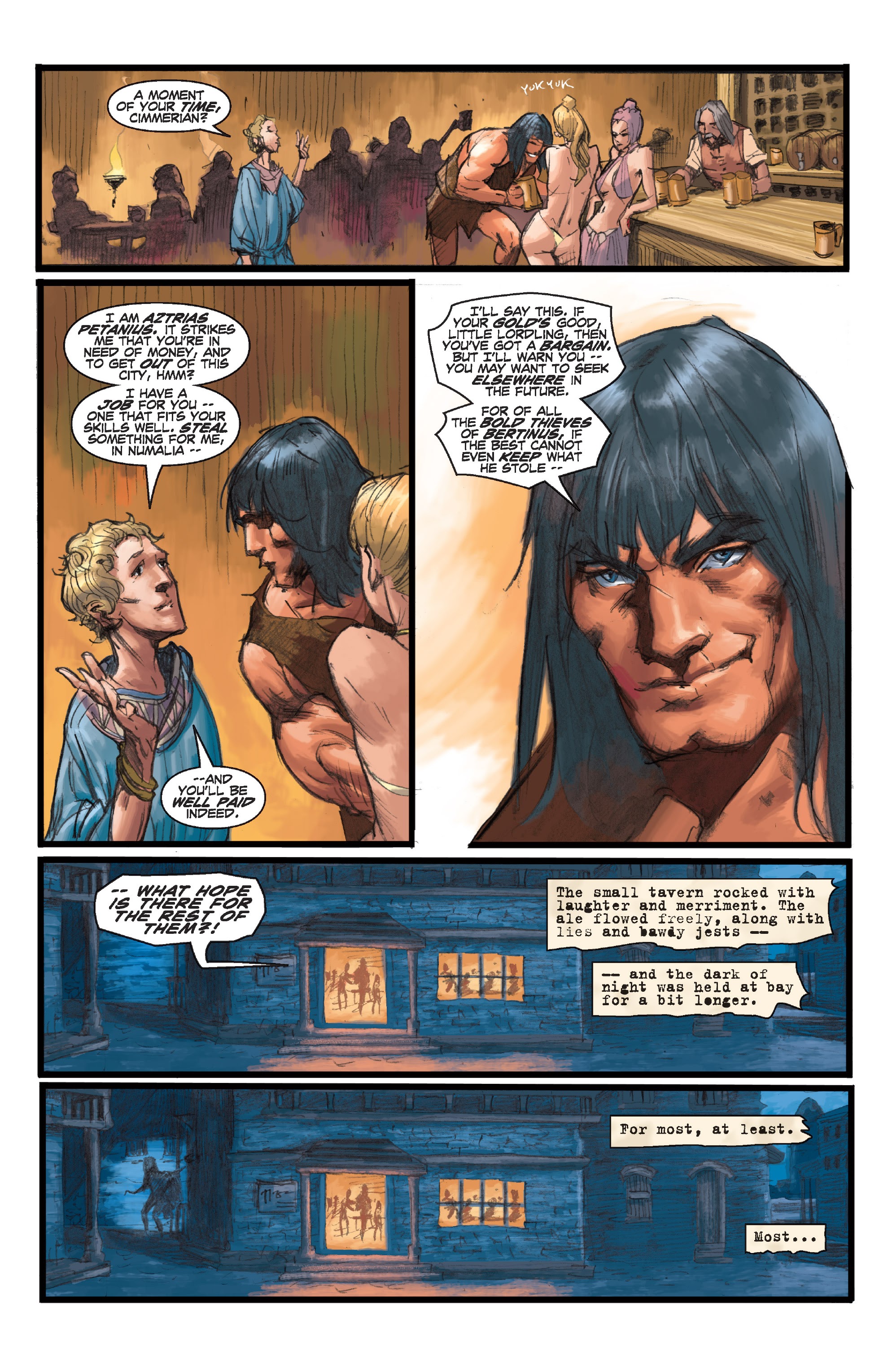Read online Conan Chronicles Epic Collection comic -  Issue # TPB Out of the Darksome Hills (Part 3) - 24
