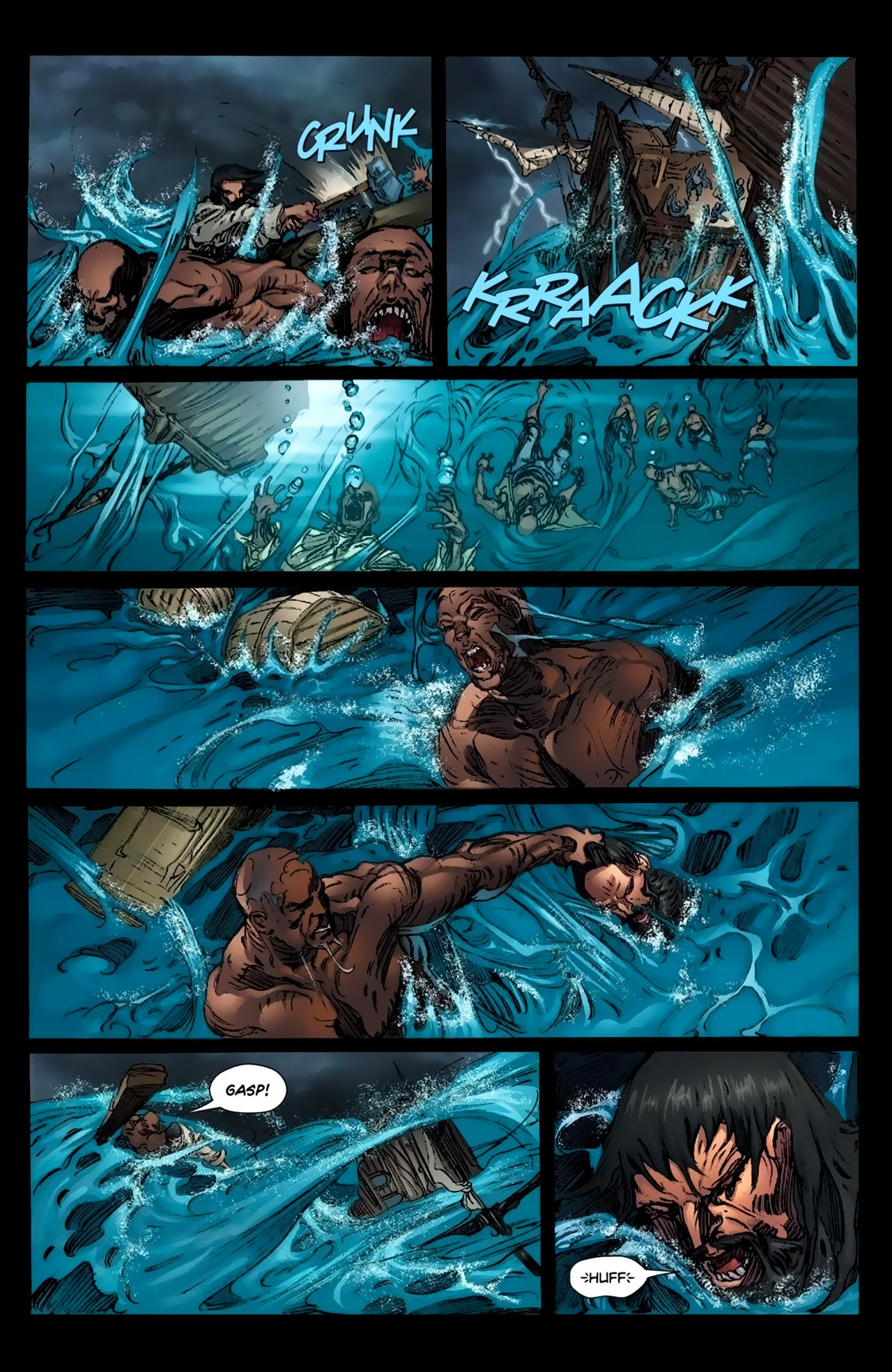 Read online Blackbeard: Legend of the Pyrate King comic -  Issue #4 - 14