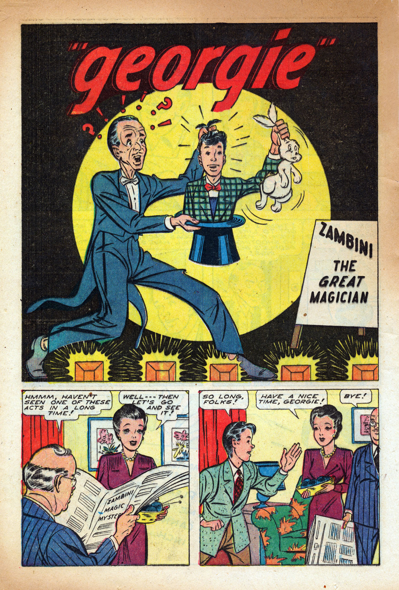 Read online Georgie Comics (1945) comic -  Issue #3 - 18