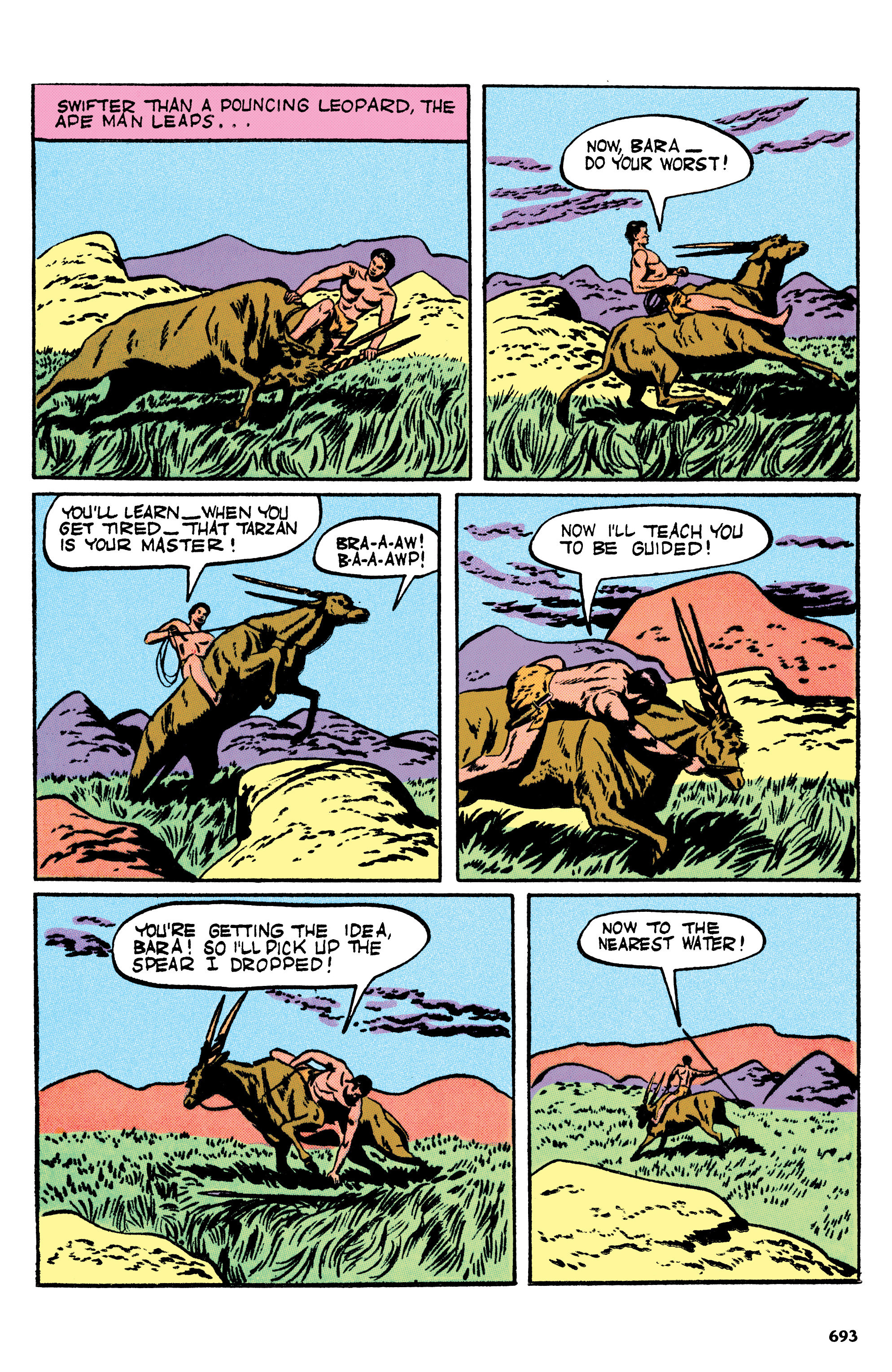 Read online Edgar Rice Burroughs Tarzan: The Jesse Marsh Years Omnibus comic -  Issue # TPB (Part 7) - 95