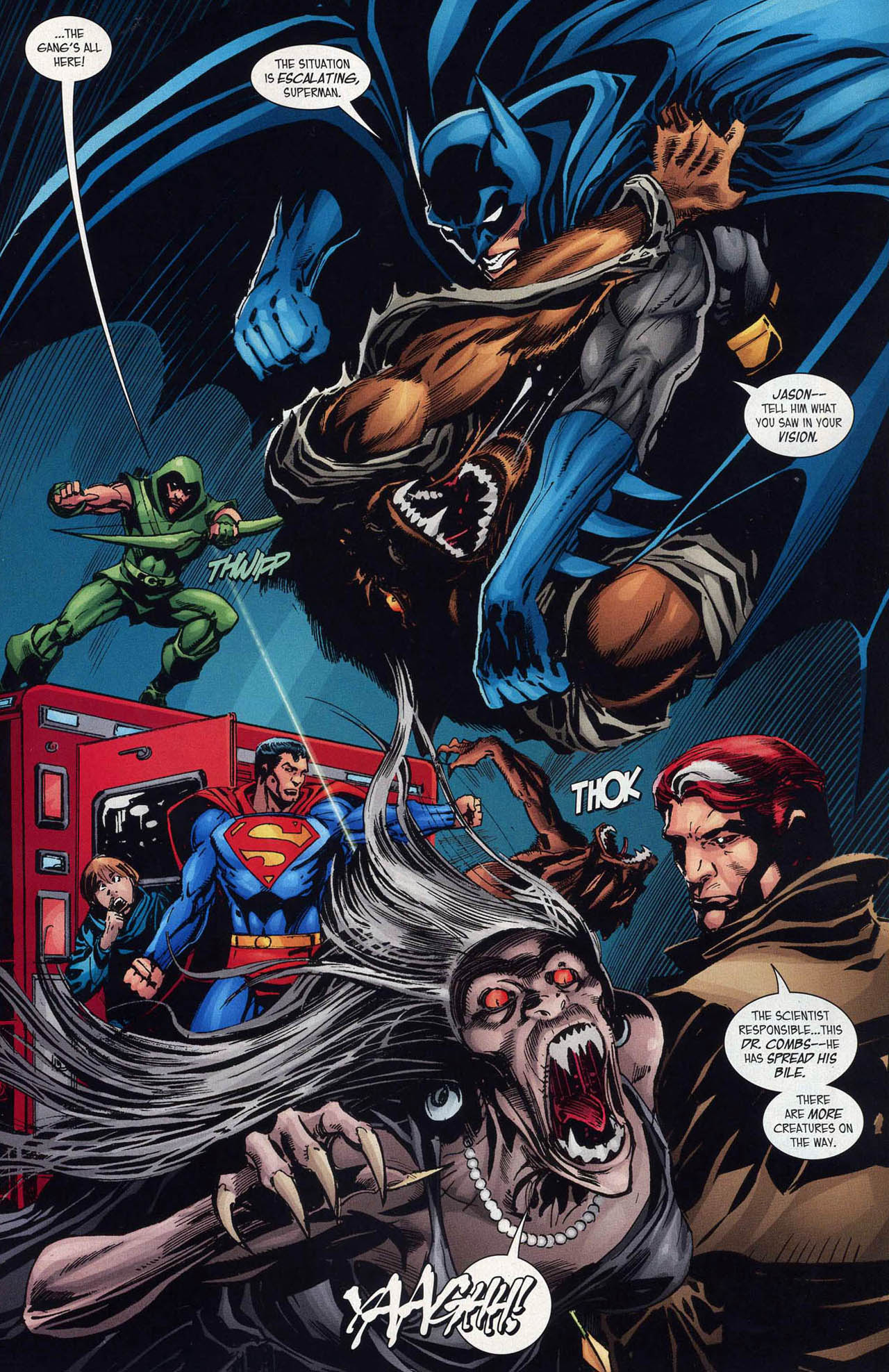 Read online Superman and Batman vs. Vampires and Werewolves comic -  Issue #4 - 6