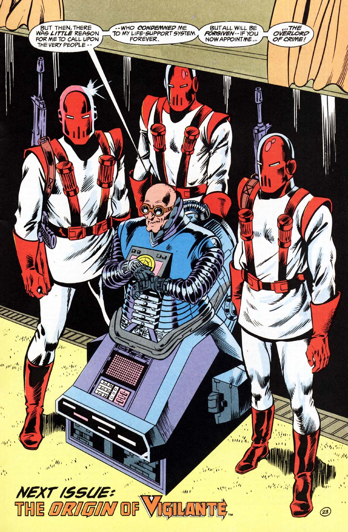 Read online Vigilante (1983) comic -  Issue #6 - 25