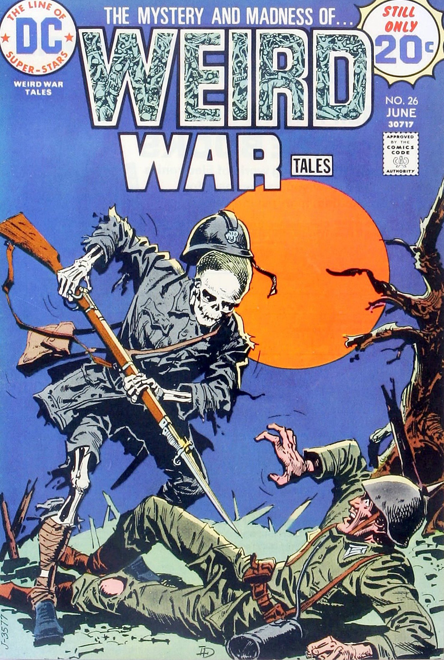Read online Weird War Tales (1971) comic -  Issue #26 - 1