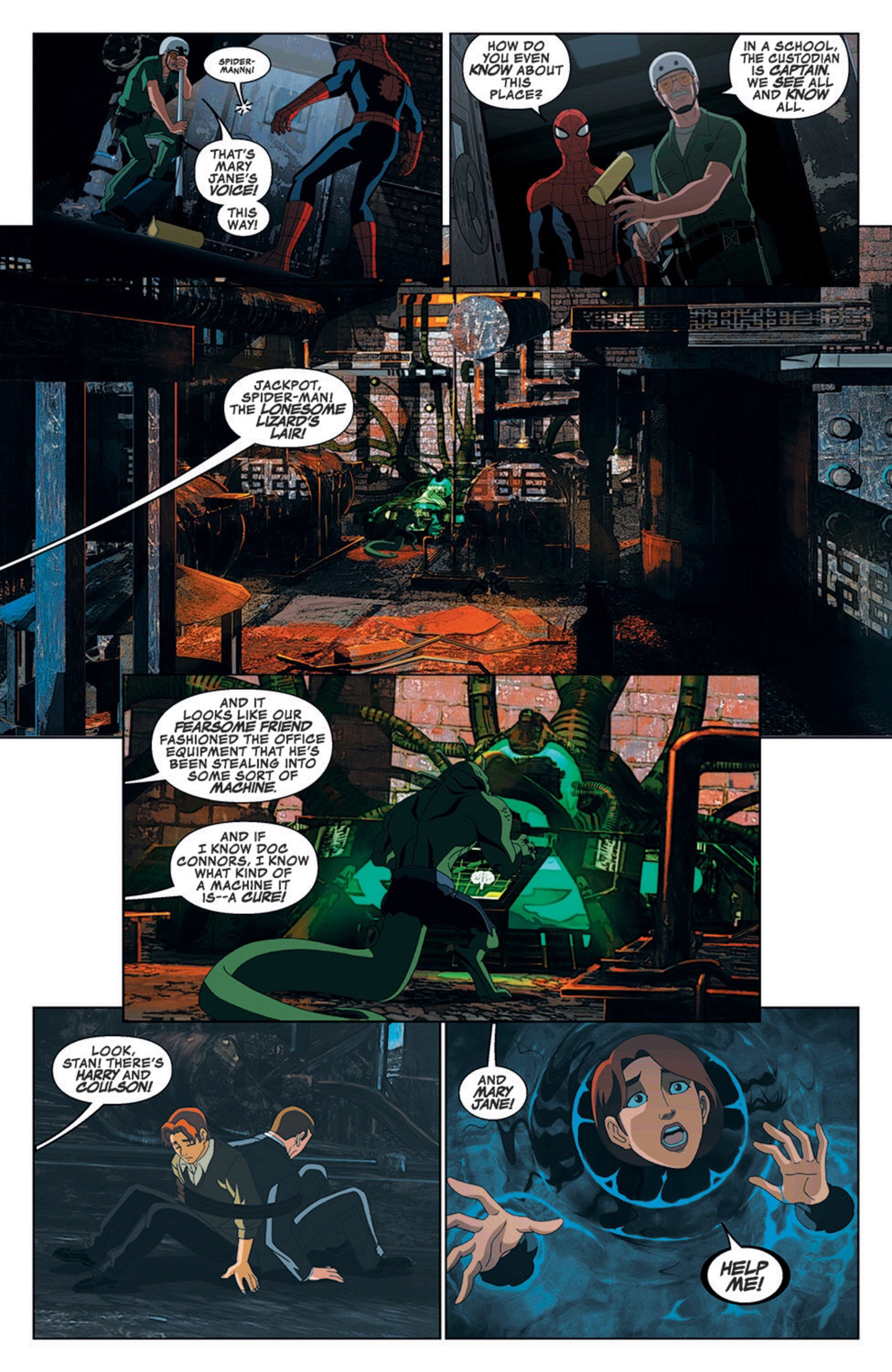 Read online Marvel Universe Ultimate Spider-Man: Web Warriors comic -  Issue #7 - 20