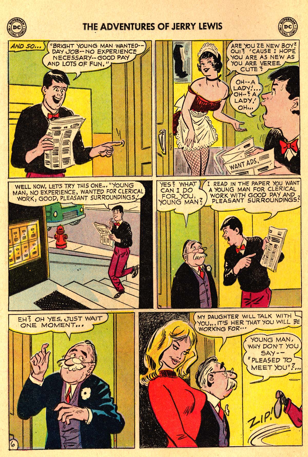 Read online The Adventures of Jerry Lewis comic -  Issue #66 - 8
