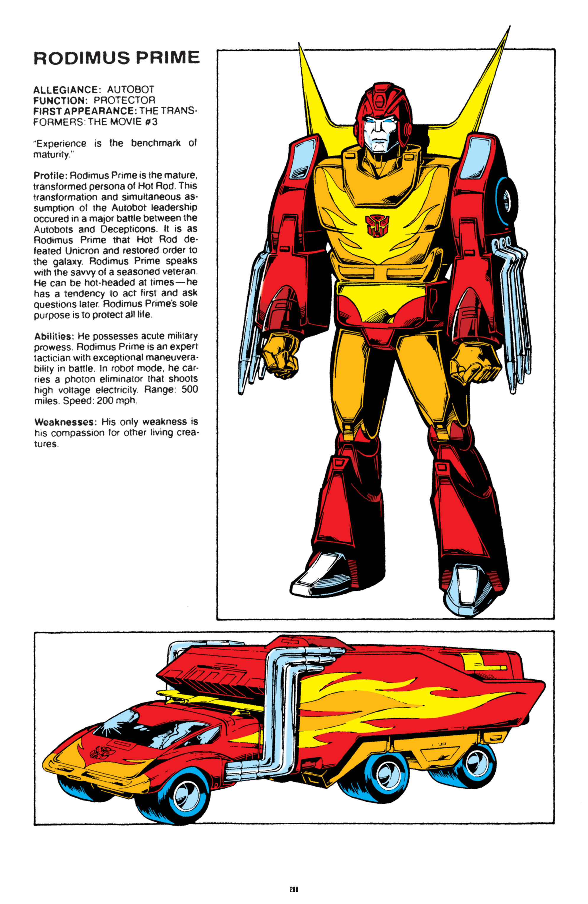 Read online The Transformers Classics comic -  Issue # TPB 8 - 205