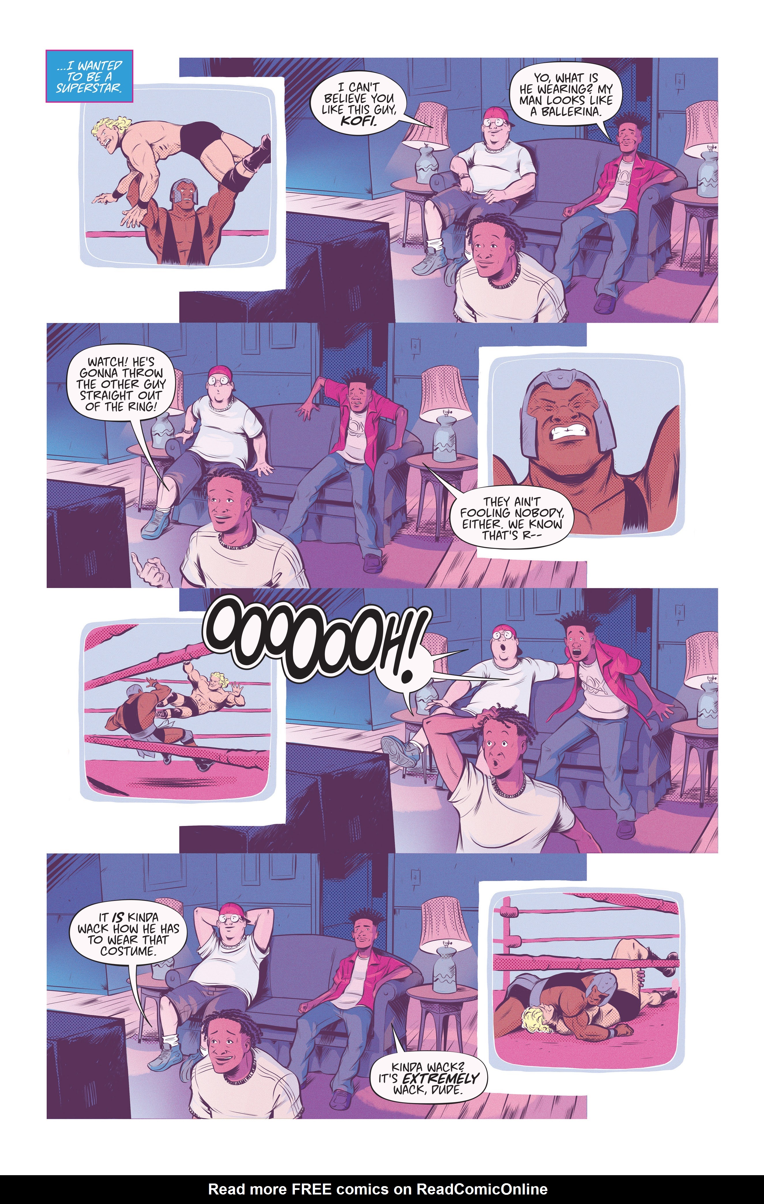 Read online WWE The New Day: Power of Positivity comic -  Issue #1 - 6