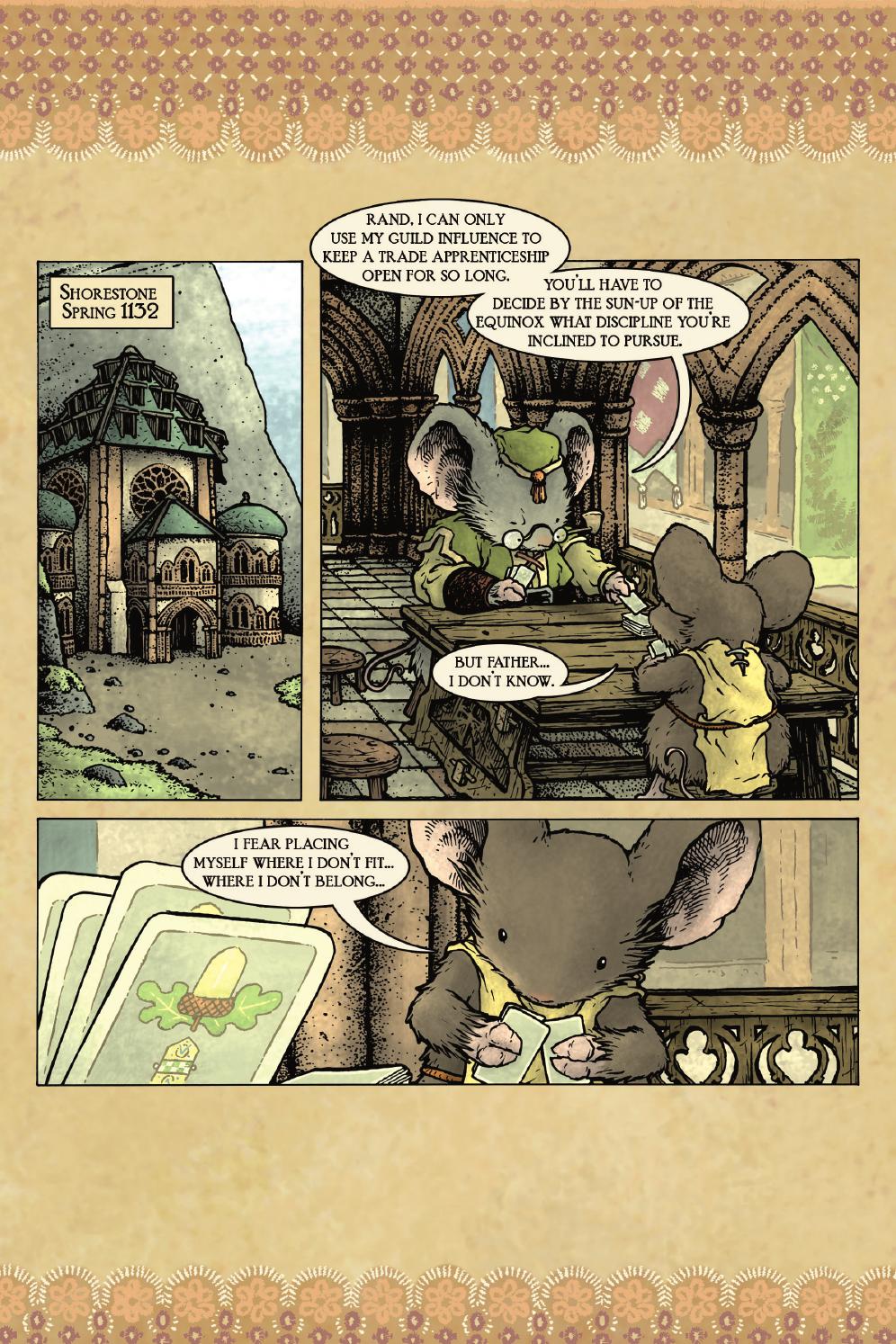 Read online Free Comic Book Day 2014 comic -  Issue # Mouse Guard, Labyrinth and Other Stories FCBD 2014 - 9