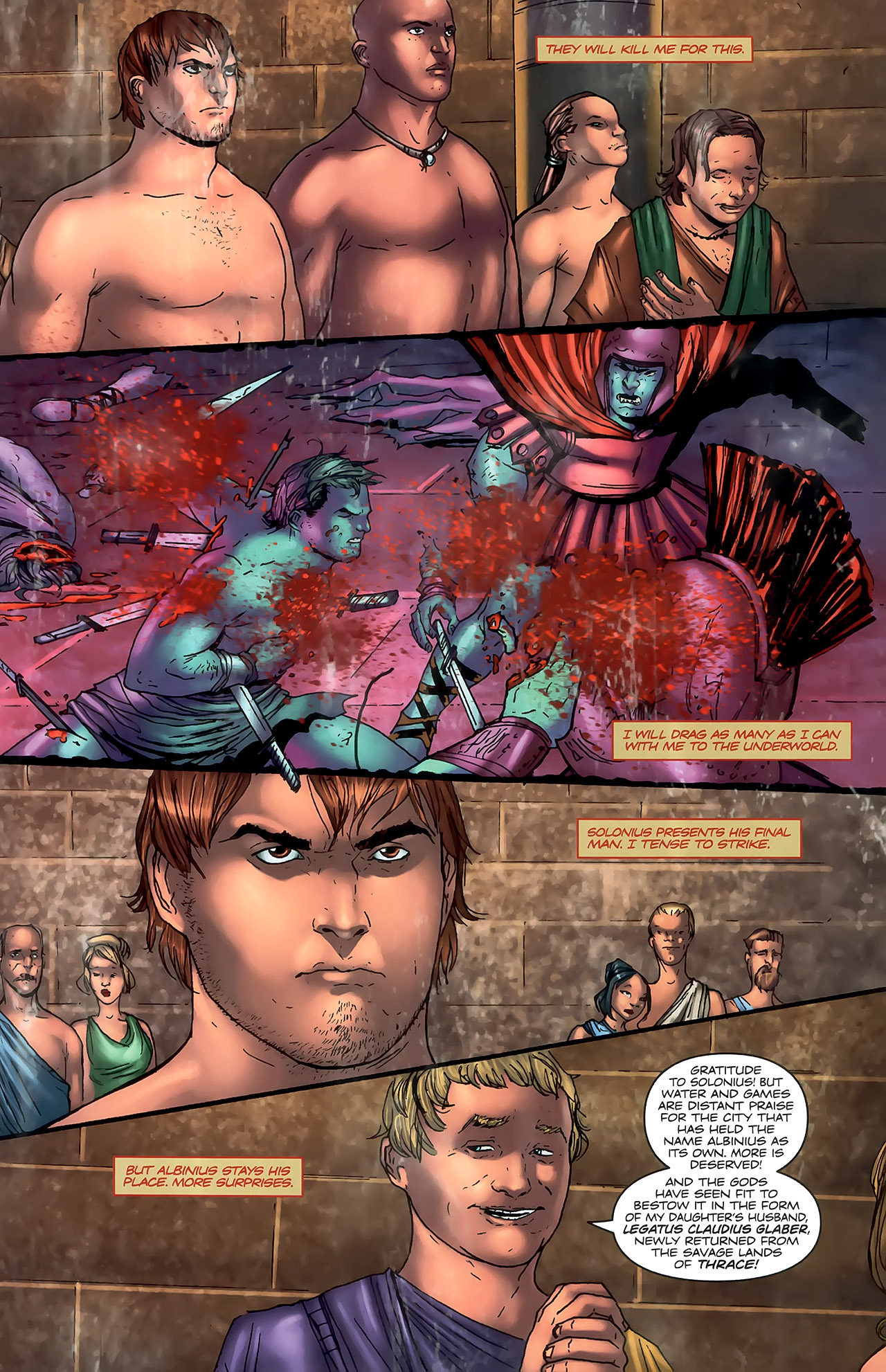 Read online Spartacus comic -  Issue #1 - 12