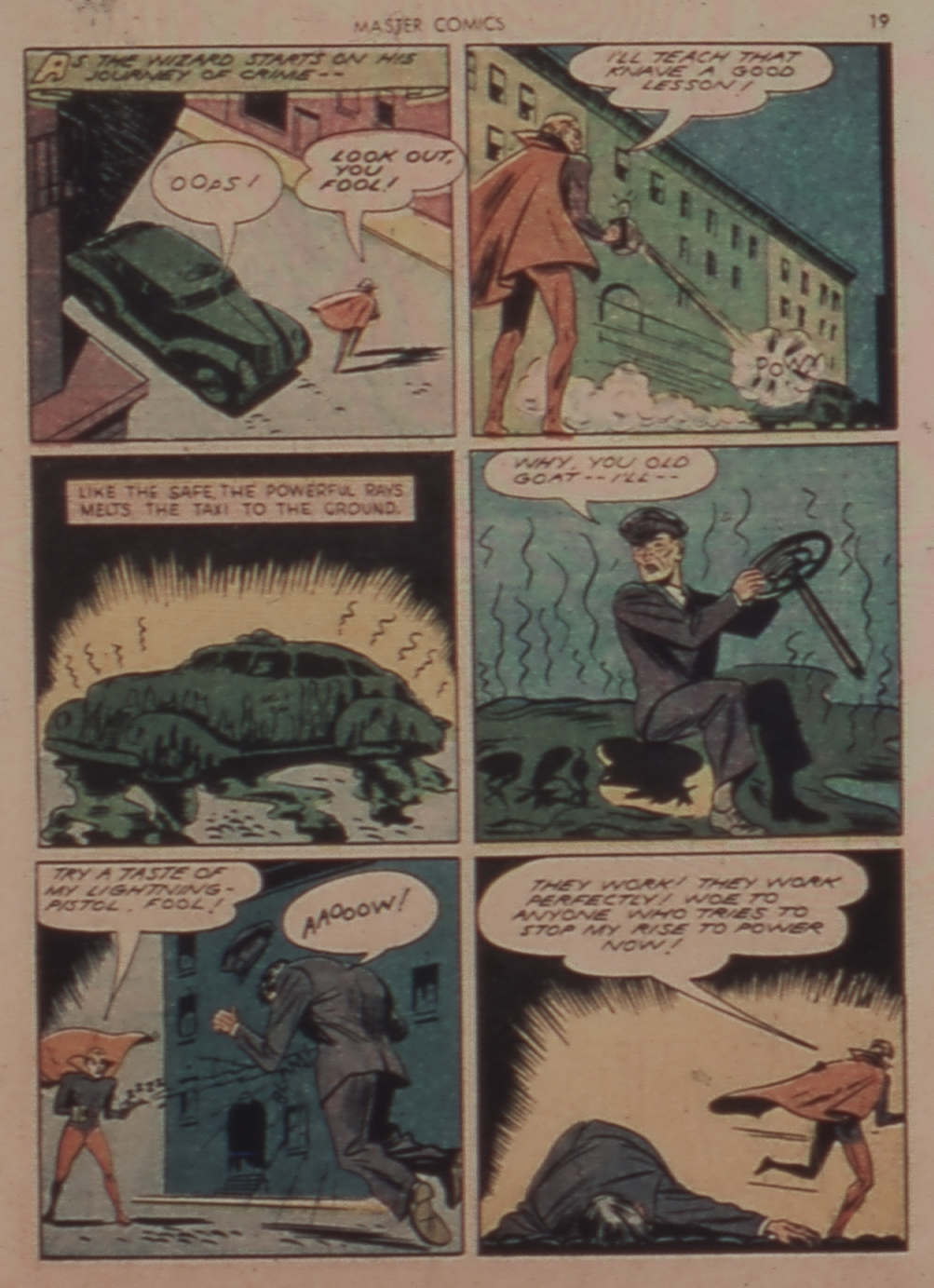 Read online Master Comics comic -  Issue #36 - 19