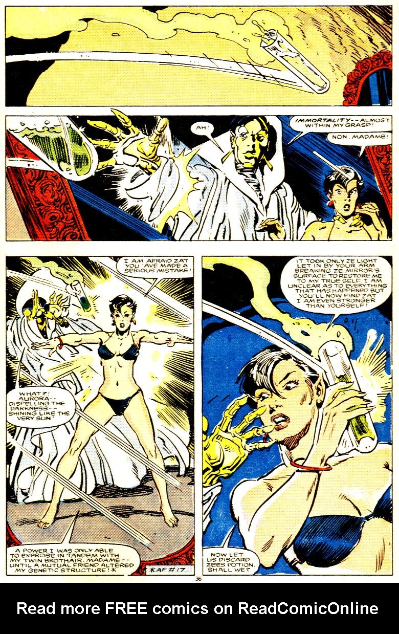 Read online Alpha Flight (1983) comic -  Issue # _Annual 1 - 37