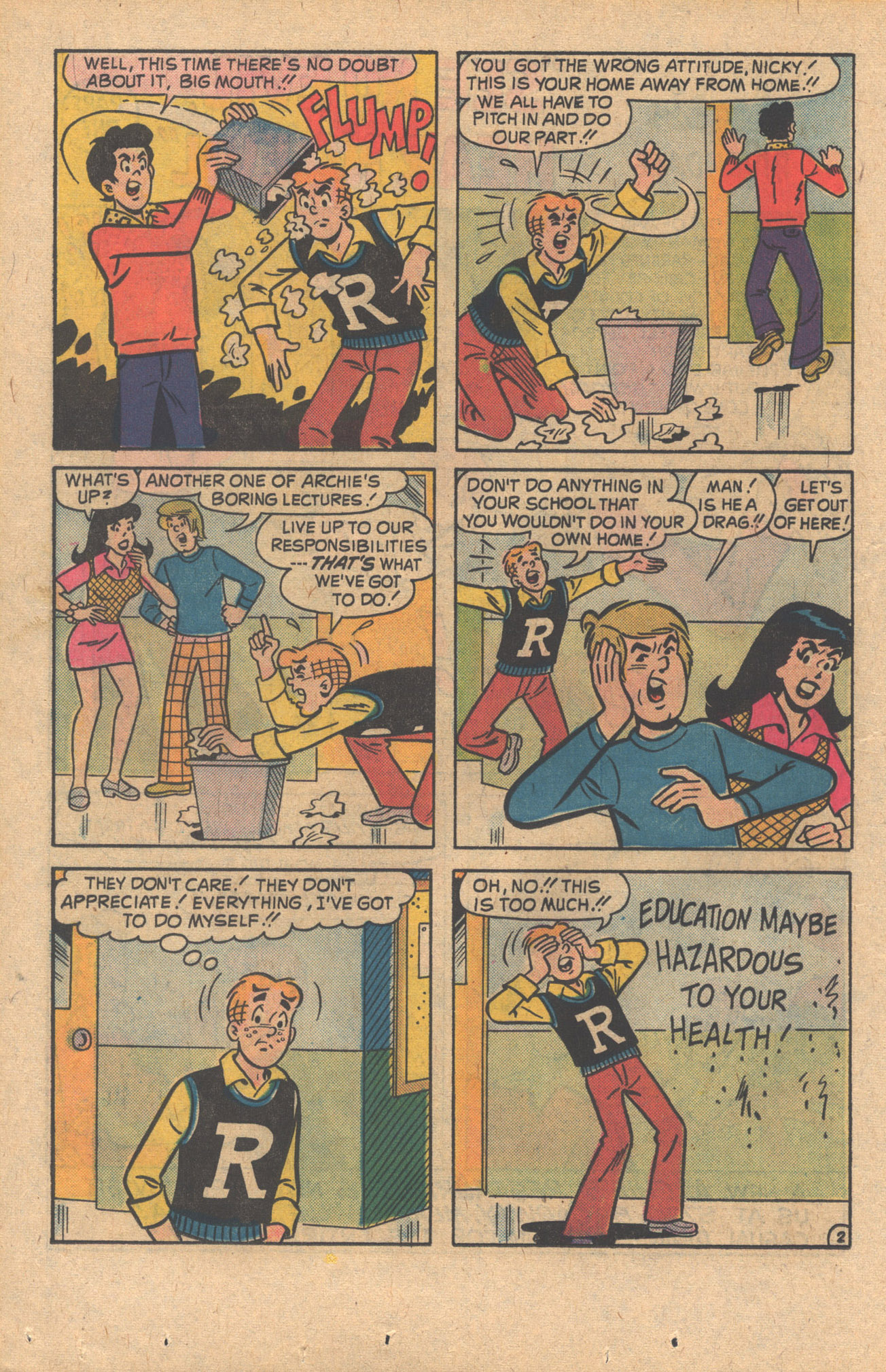 Read online Archie at Riverdale High (1972) comic -  Issue #22 - 14