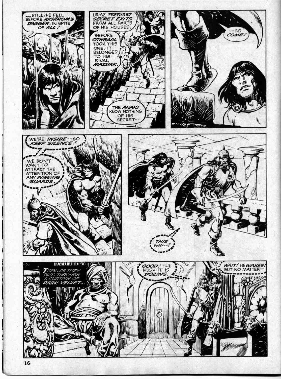 Read online The Savage Sword Of Conan comic -  Issue #36 - 16