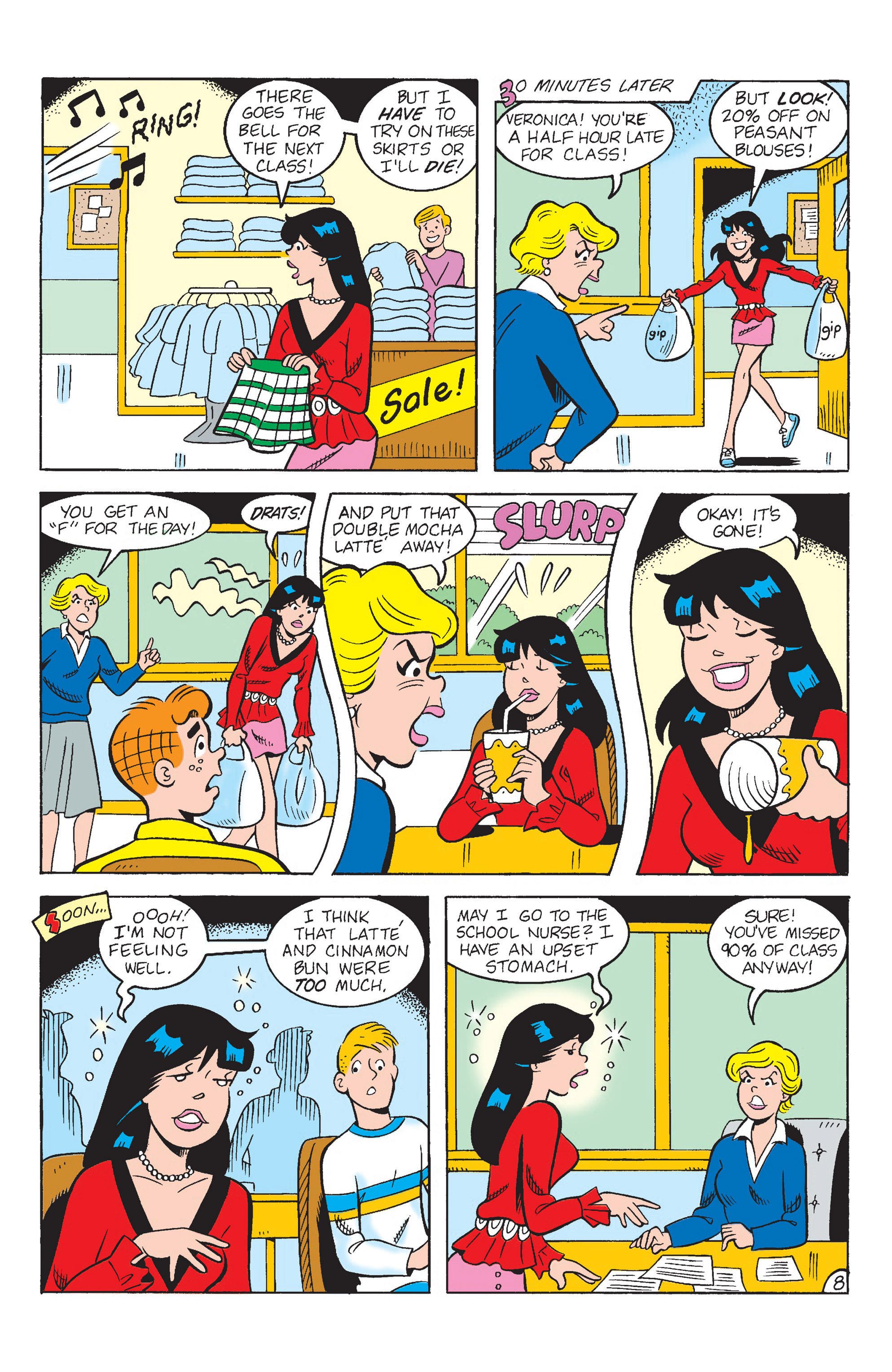 Read online Betty and Veronica: Mall Princesses comic -  Issue # TPB - 100