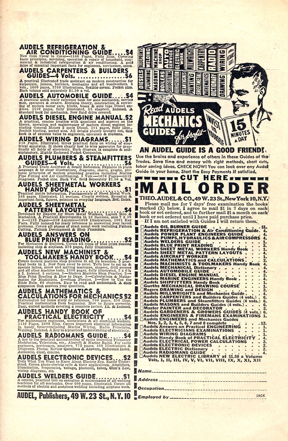 Read online Super-Magician Comics comic -  Issue #55 - 51