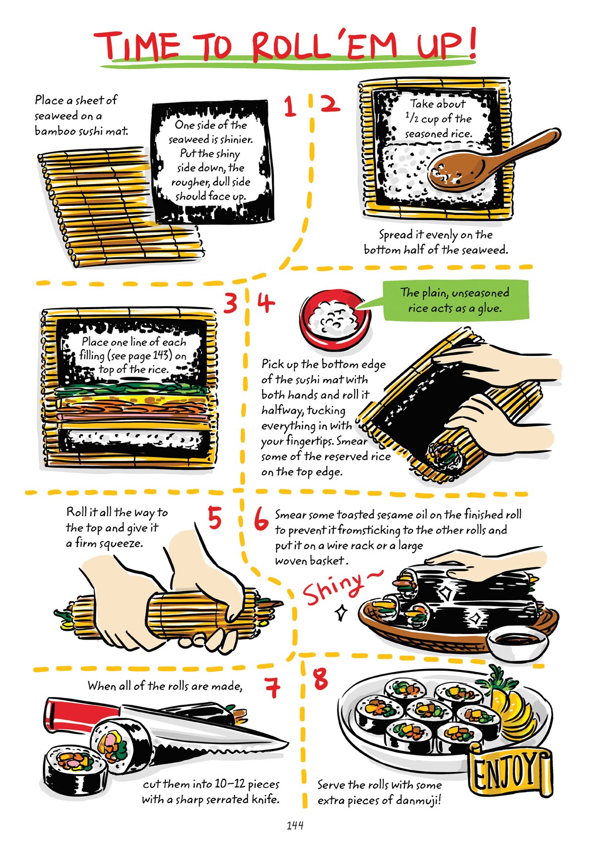 Read online Cook Korean! A Comic Book With Recipes comic -  Issue # TPB (Part 2) - 45