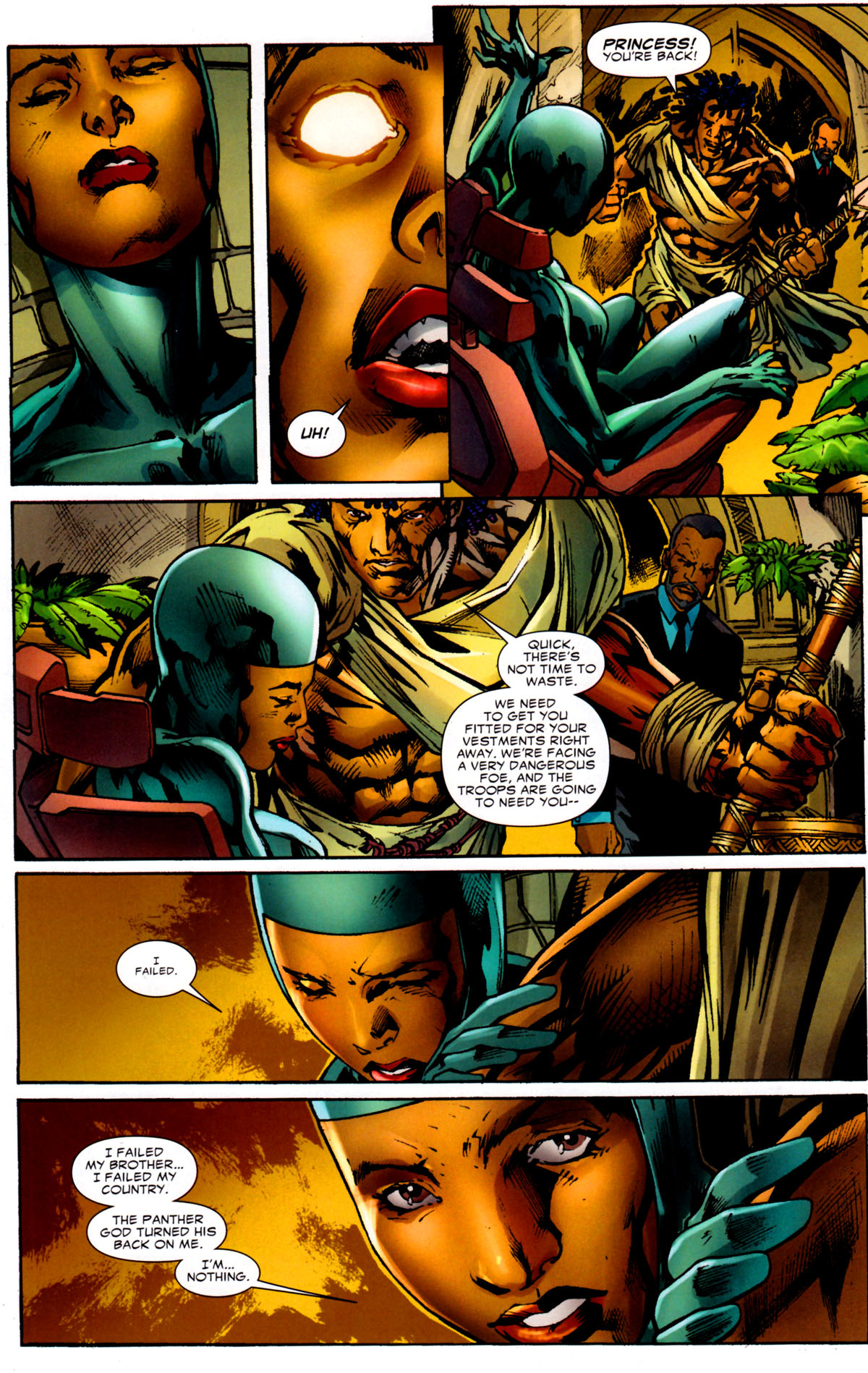 Read online Black Panther (2009) comic -  Issue #5 - 11