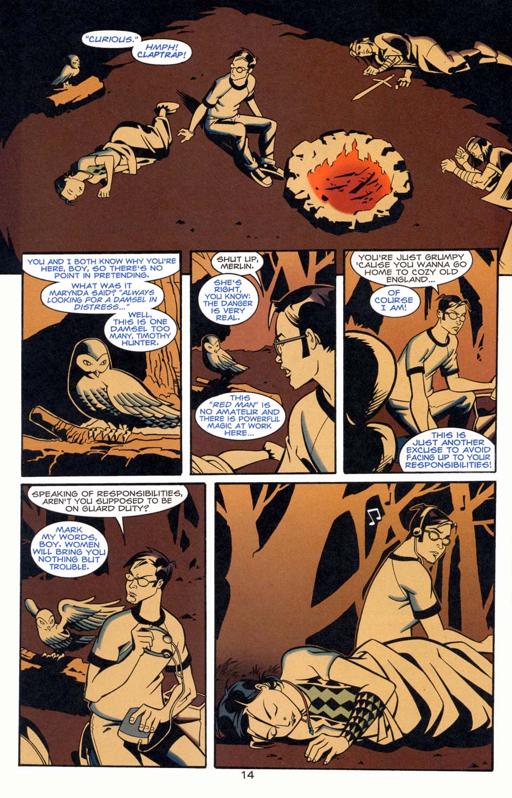 Read online Hunter:  The Age of Magic comic -  Issue #4 - 15