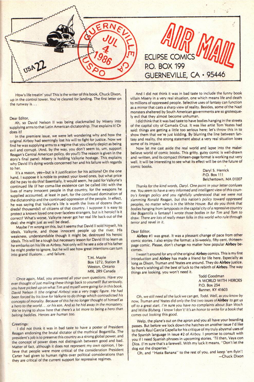 Read online Airboy (1986) comic -  Issue #6 - 17