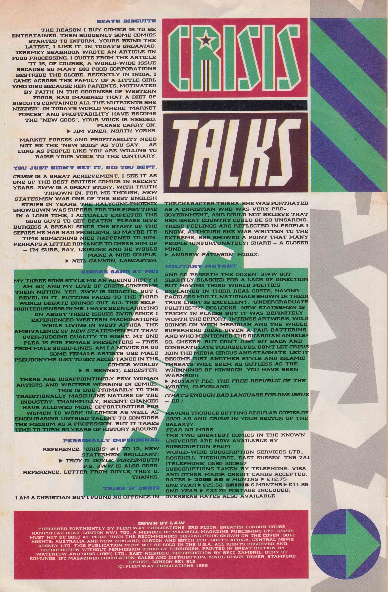 Read online Crisis comic -  Issue #16 - 32