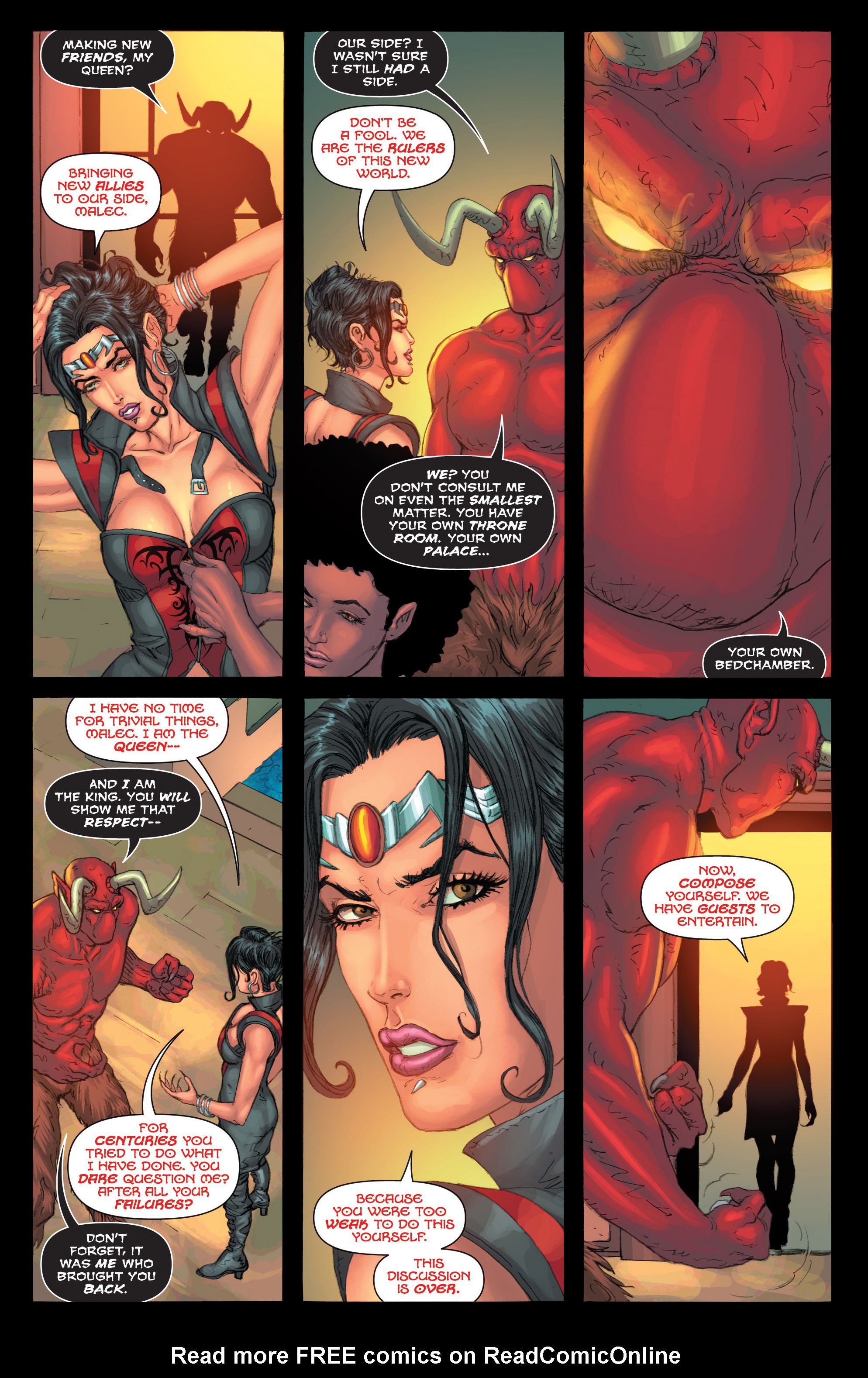 Read online Realm War comic -  Issue #4 - 17