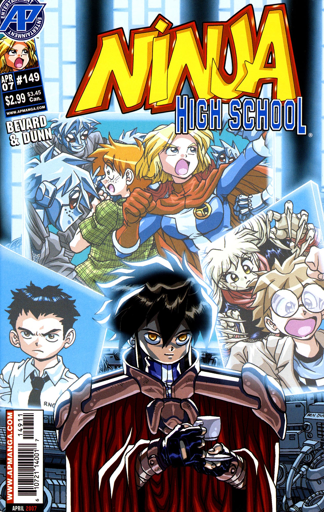 Read online Ninja High School (1986) comic -  Issue #149 - 1