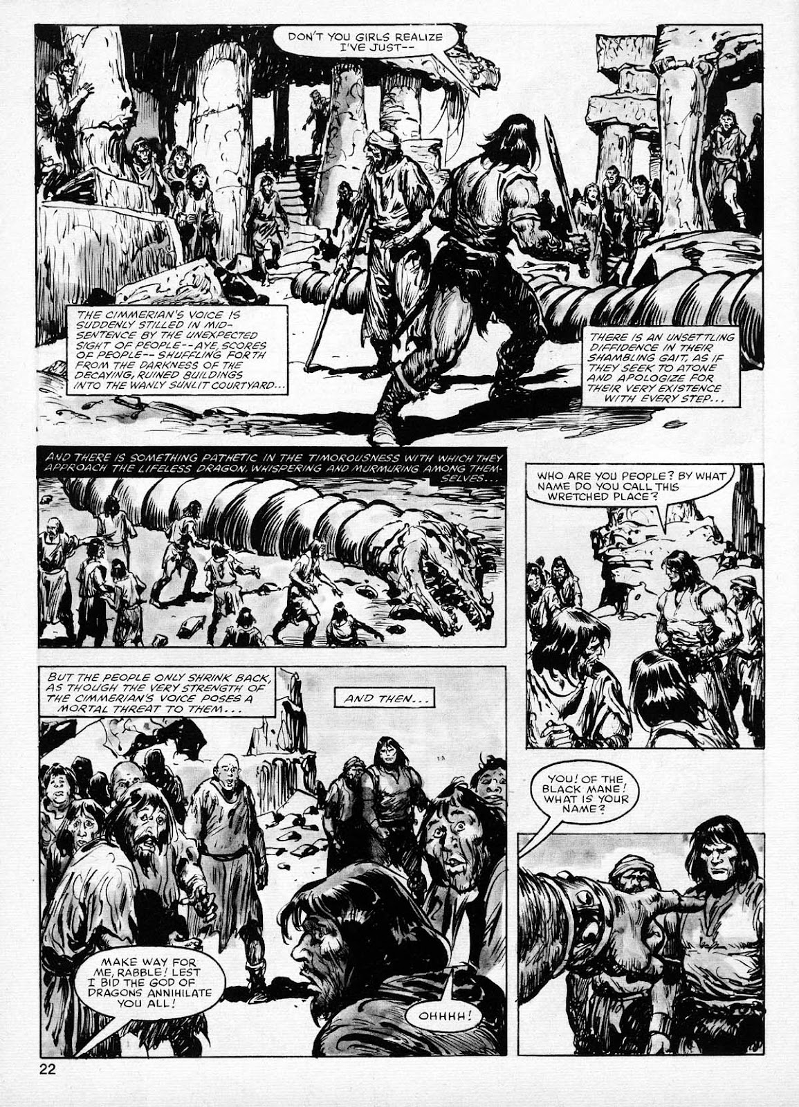 The Savage Sword Of Conan issue 77 - Page 22